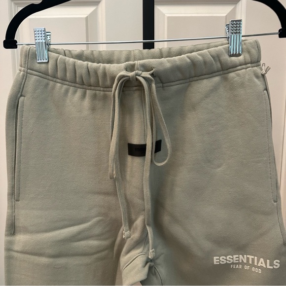 Fear of God Essentials Relaxed Sweatpants, Color: Seafoam - Picture 5 of 13